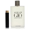 Acqua Di Gio Cologne By Giorgio Armani for Men 0.27 Oz Travel Spray