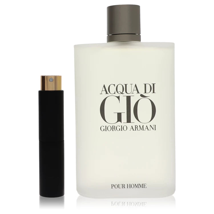 Acqua Di Gio Cologne By Giorgio Armani for Men 0.27 Oz Travel Spray