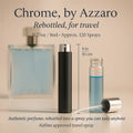 Chrome Cologne By Azzaro for Men 0.27 Oz Travel Spray